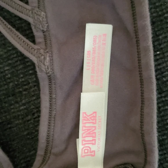 Victoria's Secret Pink Strappy Back Bralette Set of 2 - Picture 7 of 11